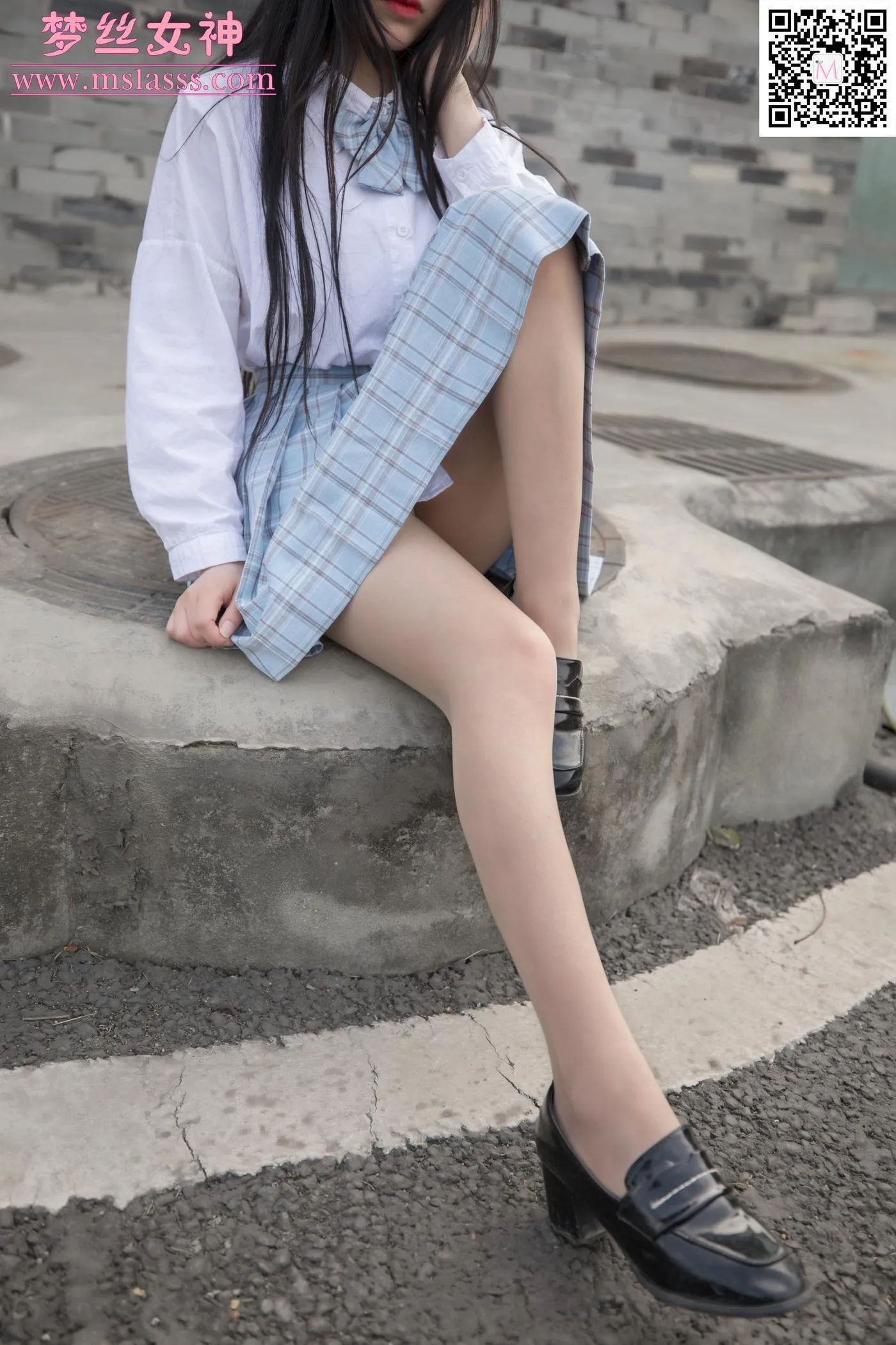[MSLASS梦丝女神] 2020.03.22 NO.102 仟仟 JK小女神 [69P]插图9